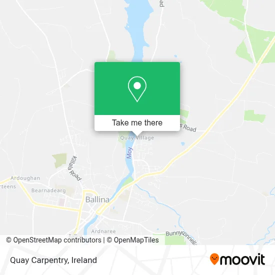 Quay Carpentry map