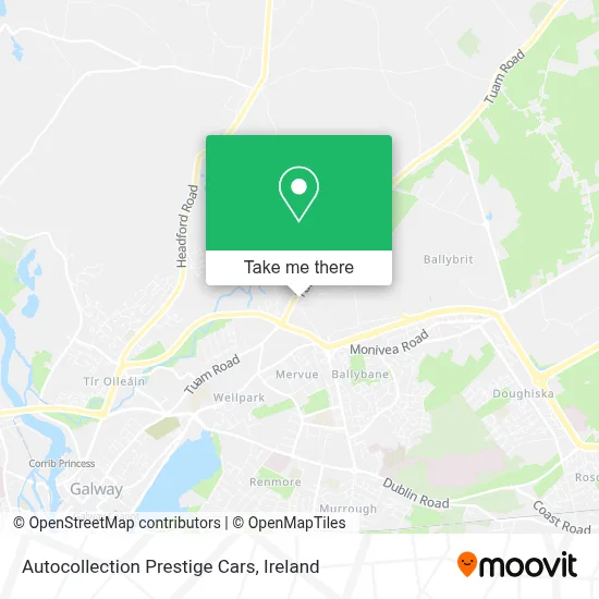 Autocollection Prestige Cars map