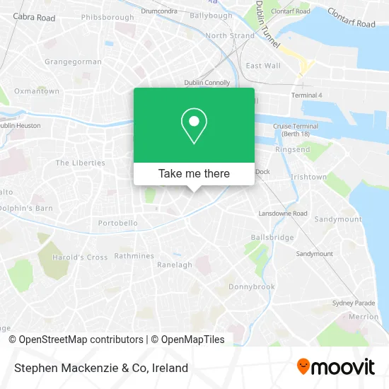 Stephen Mackenzie & Co map