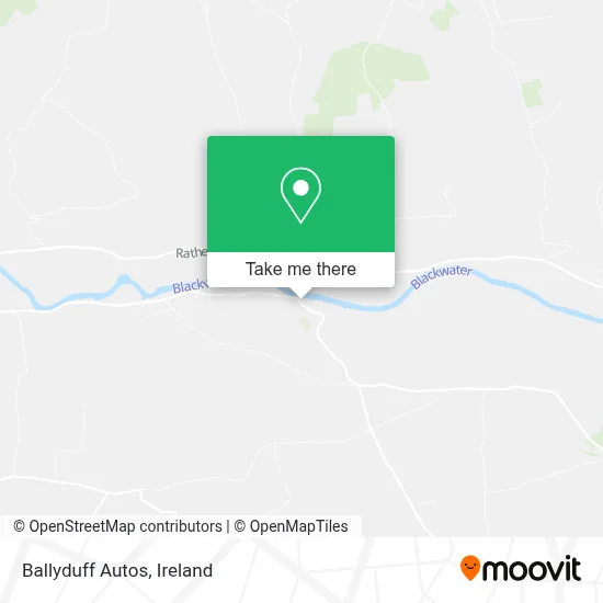 Ballyduff Autos map