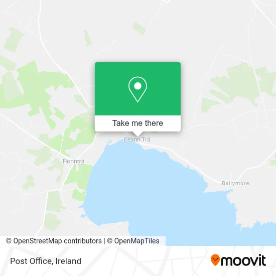 Post Office map