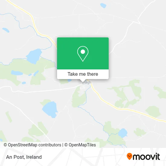 An Post map