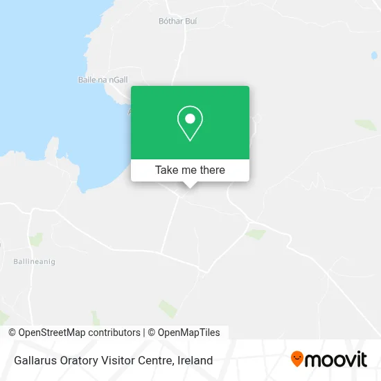 Gallarus Oratory Visitor Centre map