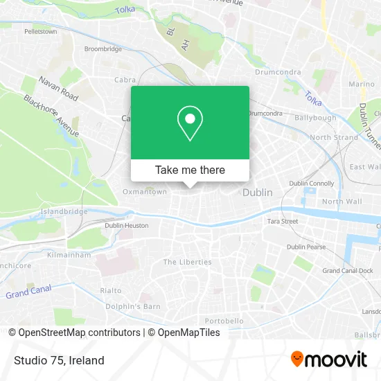 Studio 75 map
