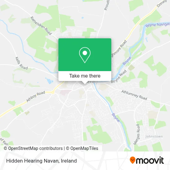 Hidden Hearing Navan map