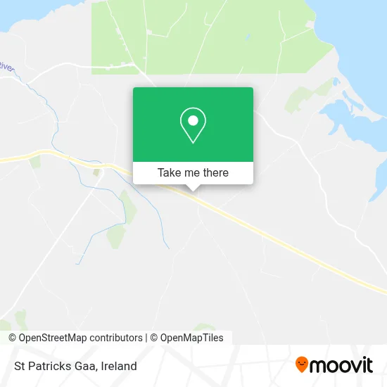 St Patricks Gaa map