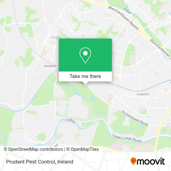 Prudent Pest Control map