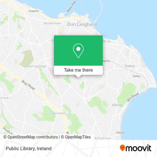 Public Library map