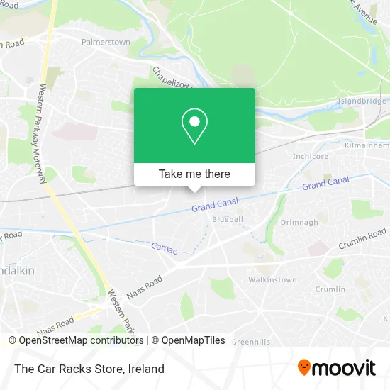 The Car Racks Store map