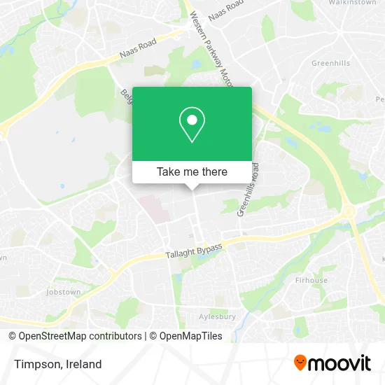 Timpson map