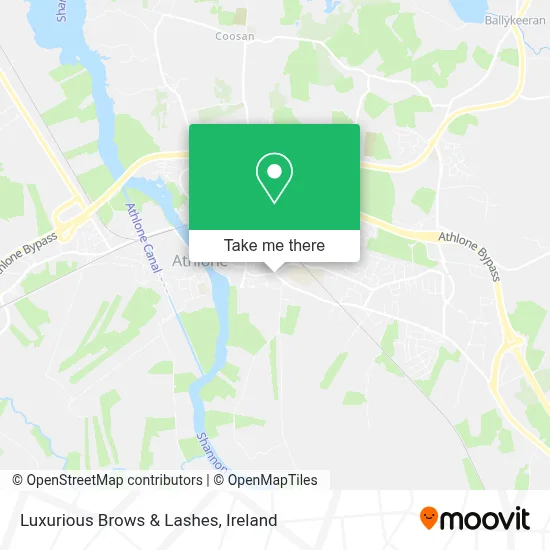 Luxurious Brows & Lashes map