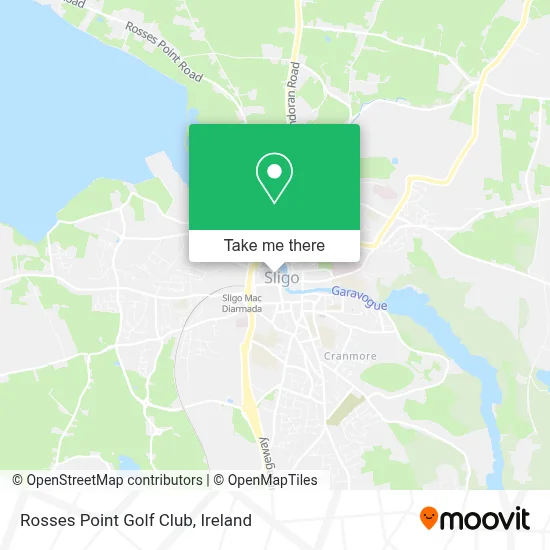 Rosses Point Golf Club map