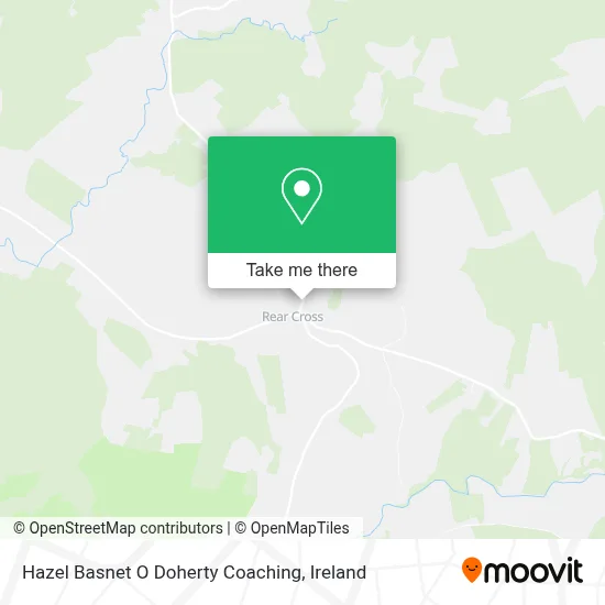 Hazel Basnet O Doherty Coaching map