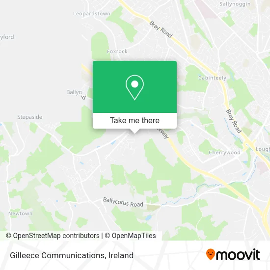 Gilleece Communications map