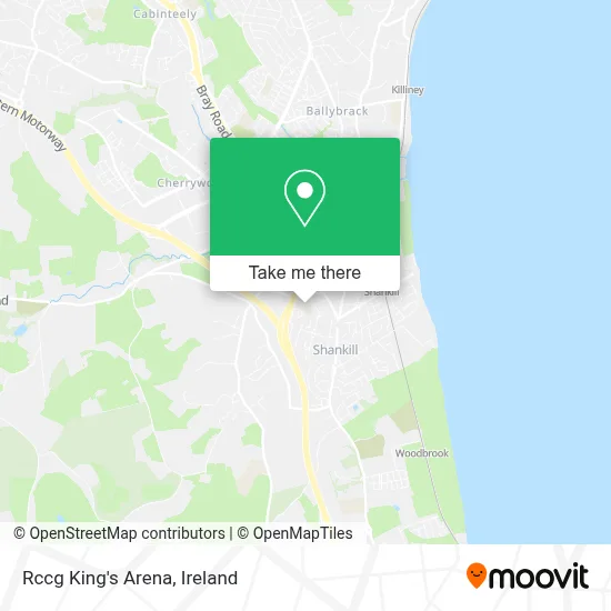 Rccg King's Arena map