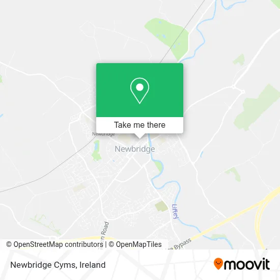 Newbridge Cyms map