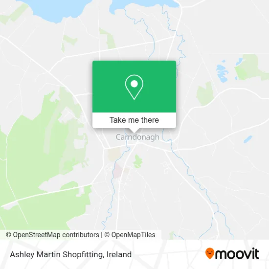 Ashley Martin Shopfitting map