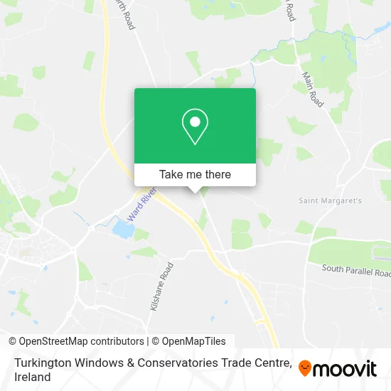 Turkington Windows & Conservatories Trade Centre map