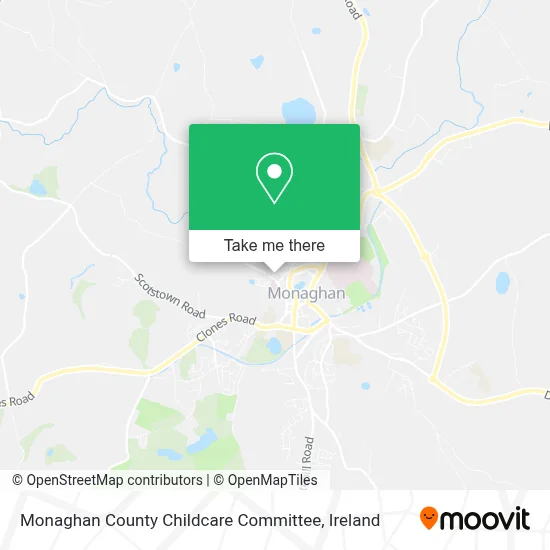 Monaghan County Childcare Committee map