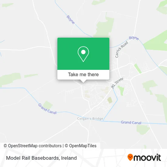 Model Rail Baseboards map