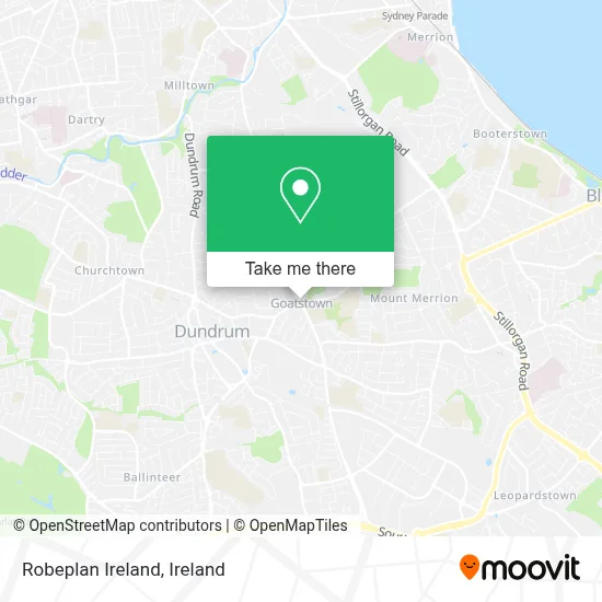 Robeplan Ireland map