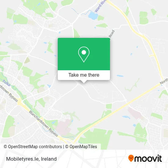 Mobiletyres.Ie map