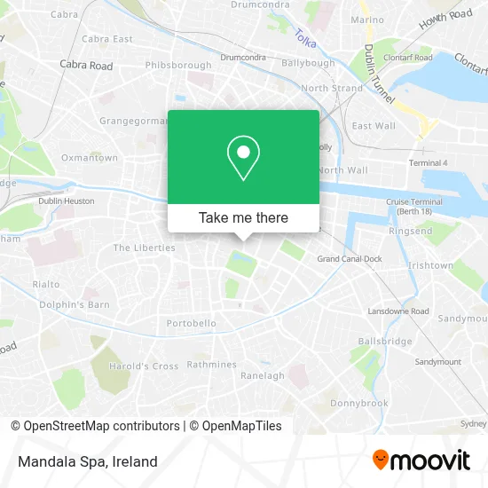 Mandala Spa map