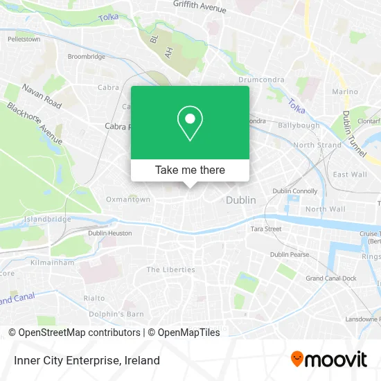 Inner City Enterprise map