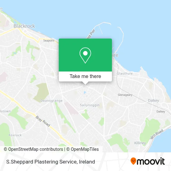 S.Sheppard Plastering Service map