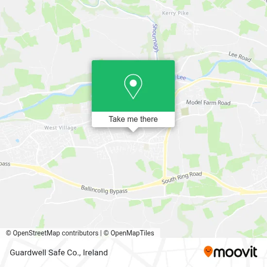 Guardwell Safe Co. map