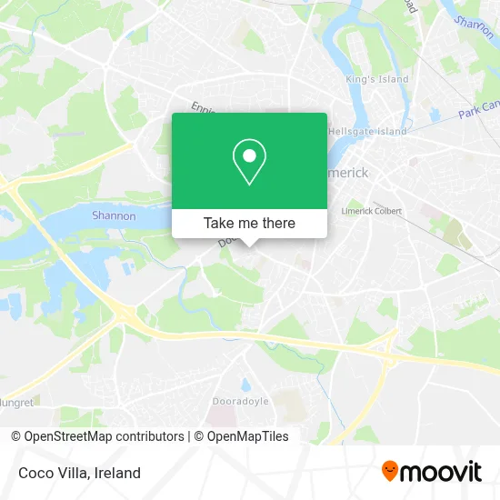 Coco Villa map