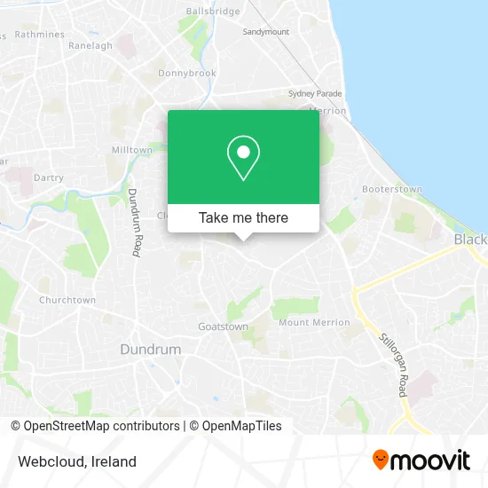 Webcloud map