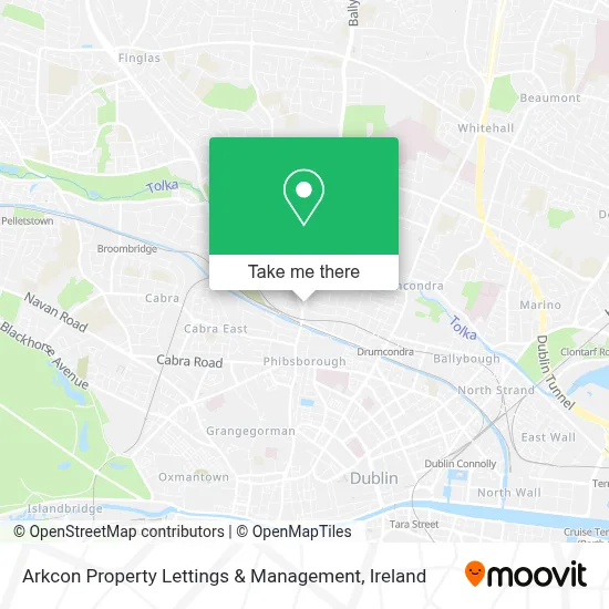 Arkcon Property Lettings & Management map