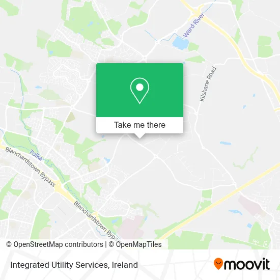 Integrated Utility Services map