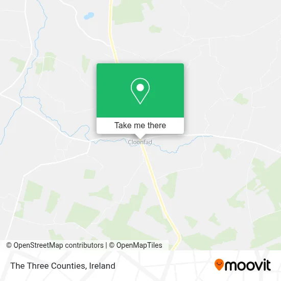 The Three Counties map
