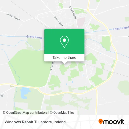 Windows Repair Tullamore map