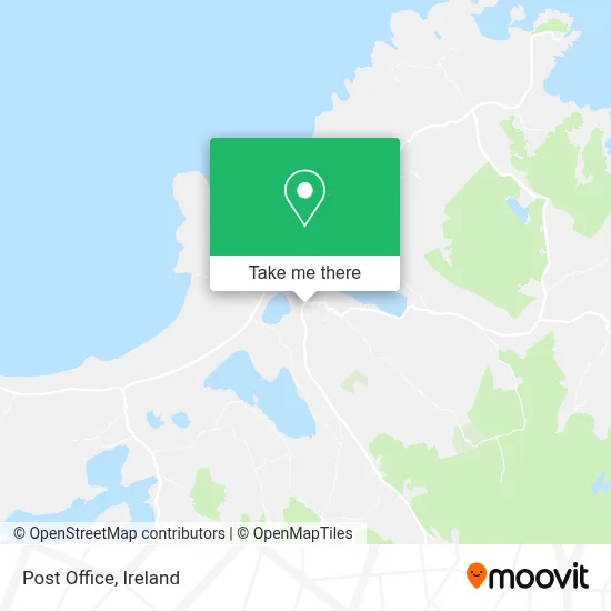 Post Office map