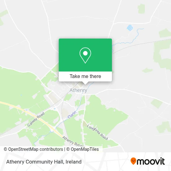 Athenry Community Hall map