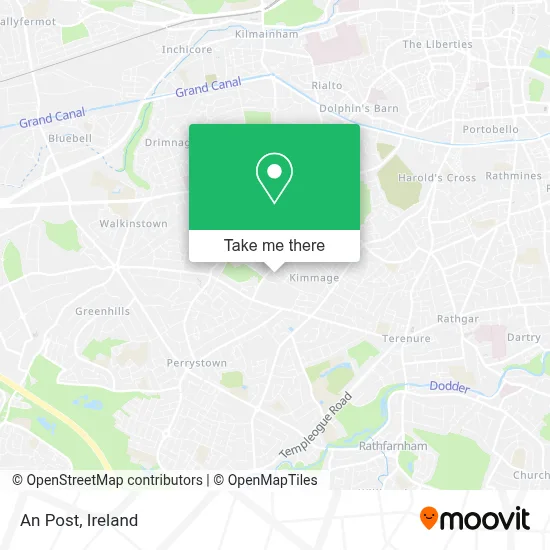 An Post map
