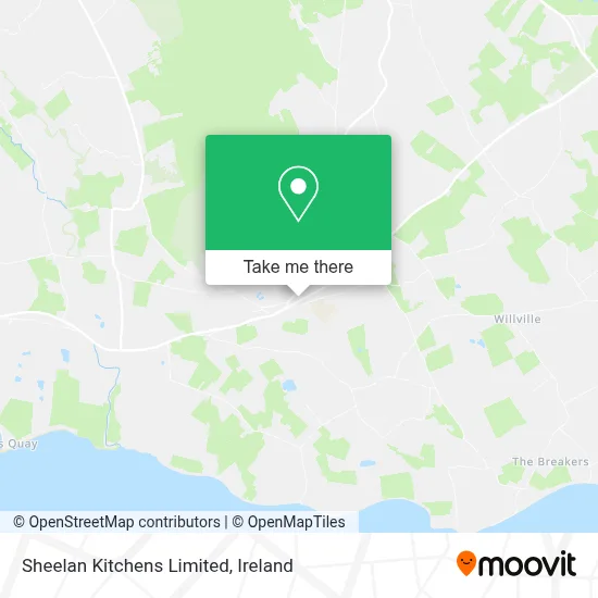 Sheelan Kitchens Limited map