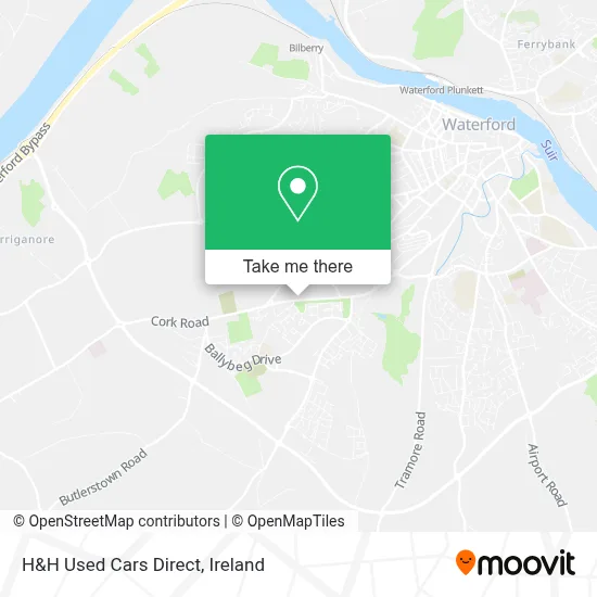 H&H Used Cars Direct map