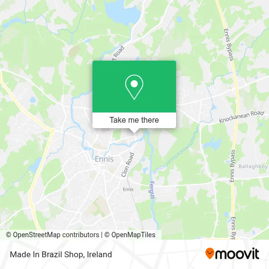 Made In Brazil Shop map