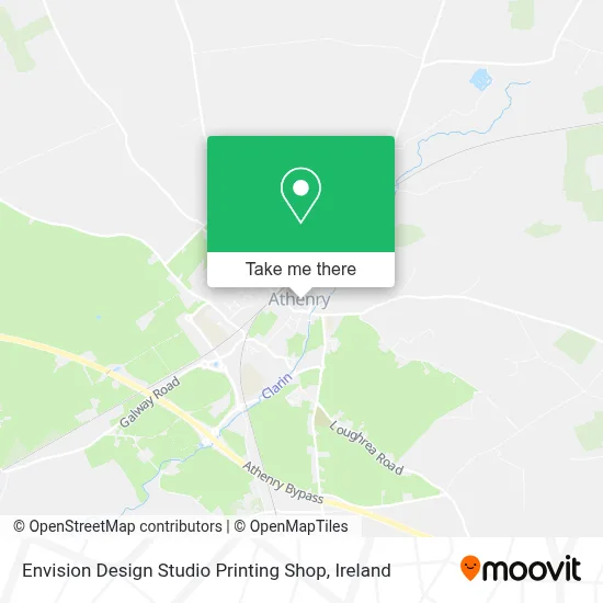 Envision Design Studio Printing Shop map