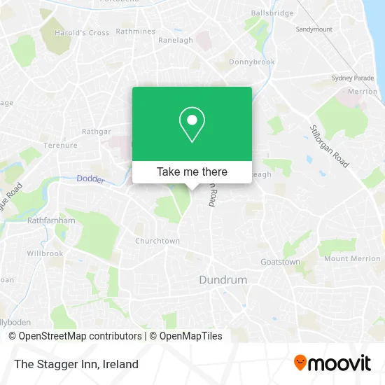 The Stagger Inn map