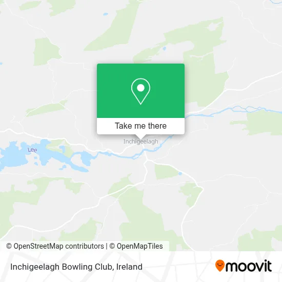 Inchigeelagh Bowling Club map