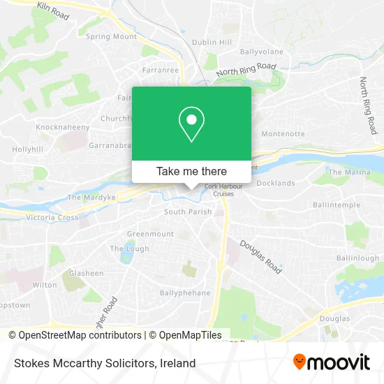 Stokes Mccarthy Solicitors map