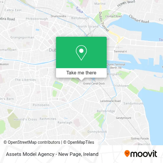 Assets Model Agency - New Page map