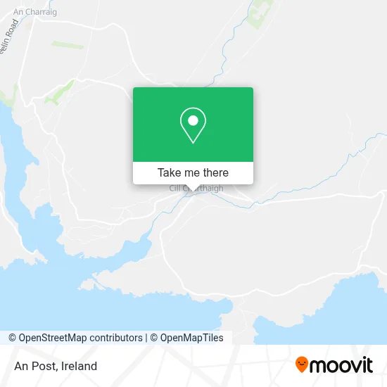 An Post map