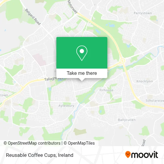 Reusable Coffee Cups map