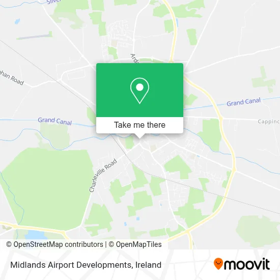 Midlands Airport Developments map